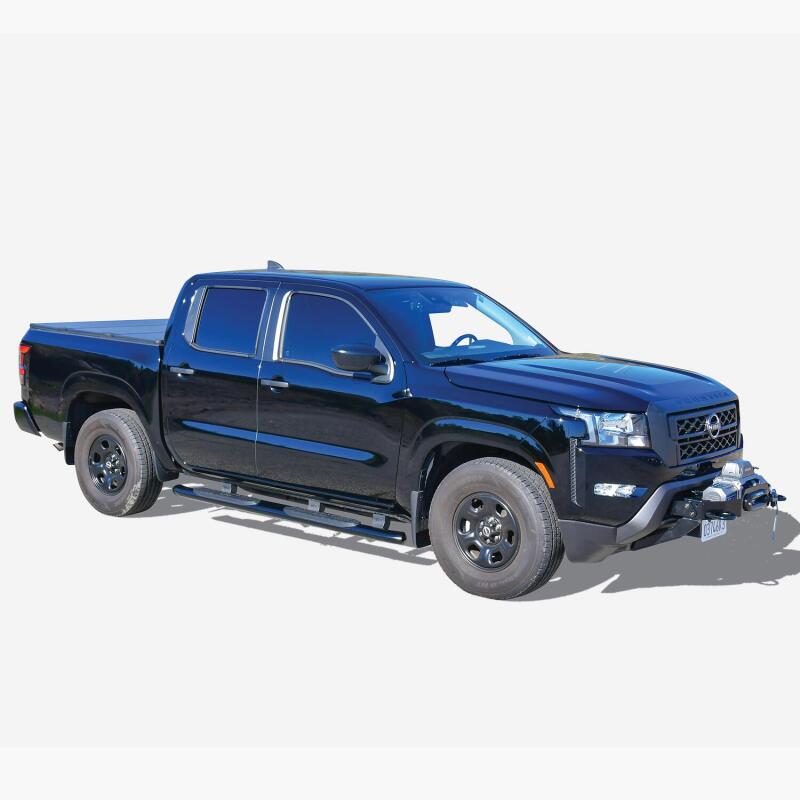 Westin PRO TRAXX 4 Oval Nerf Step Bars, Crew Cab, fits Nissan Frontier