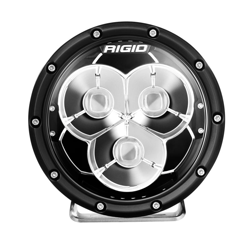 RIGID 360-Series Laser 6 in. LED Light Pair, Precision Spot, Amber Backlight
