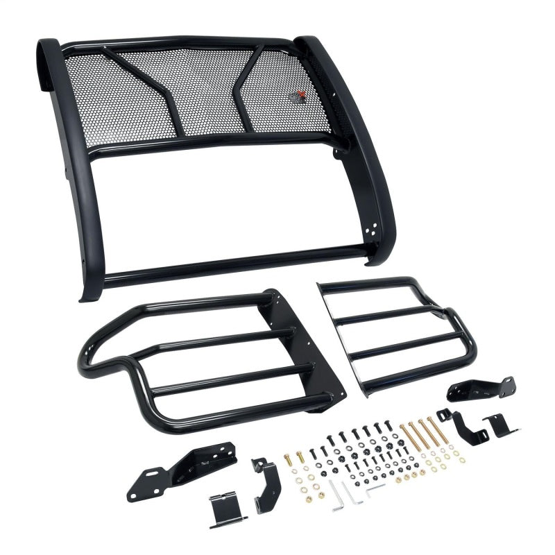 Westin HDX Modular Grille Guard, Without Sensors, fits Chevy Silverado HD 2500/3500