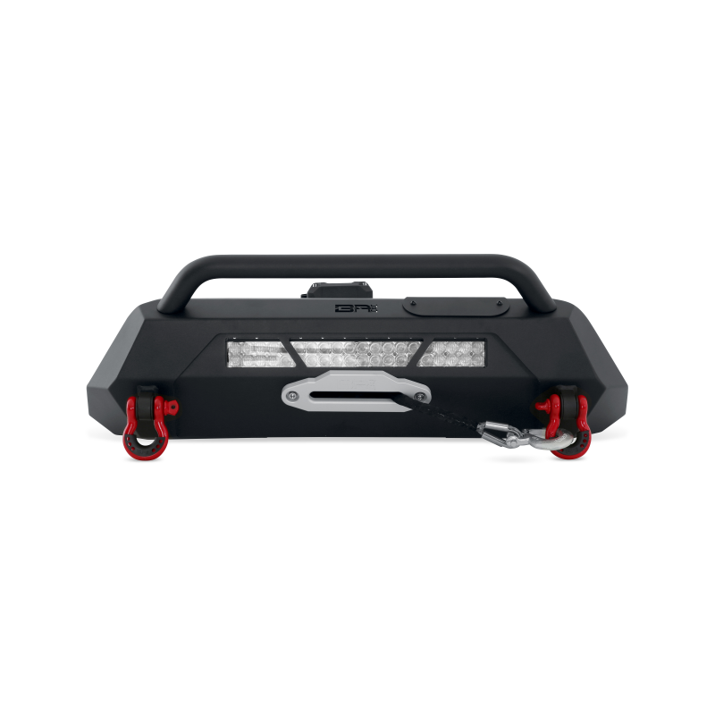 Body Armor 4x4 HiLine Front Winch Bumper, fits Toyota Tacoma