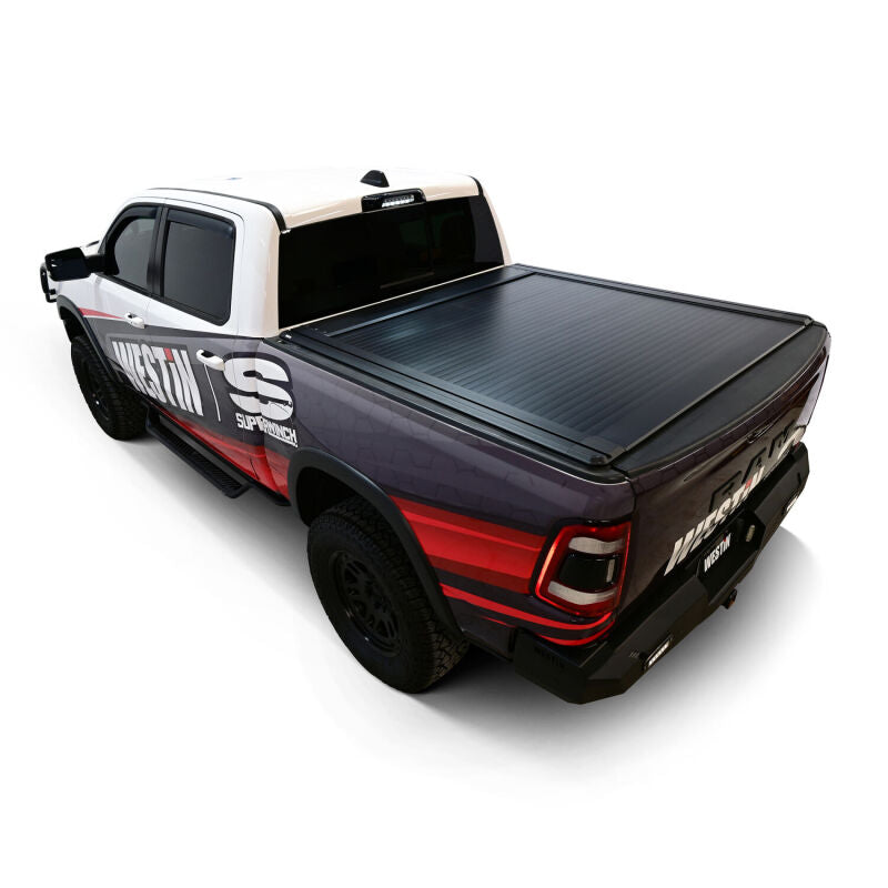 Westin Manual Retractable Tonneau Cover, 5 ft. 7 in. Bed, Excludes RamBox, fits Ram 1500