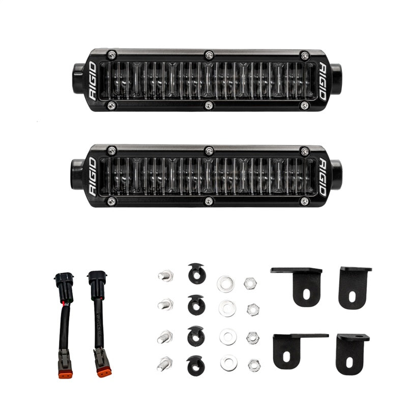 RIGID SR-Series 6 in. White Fog Light Kit, fits Toyota Tundra