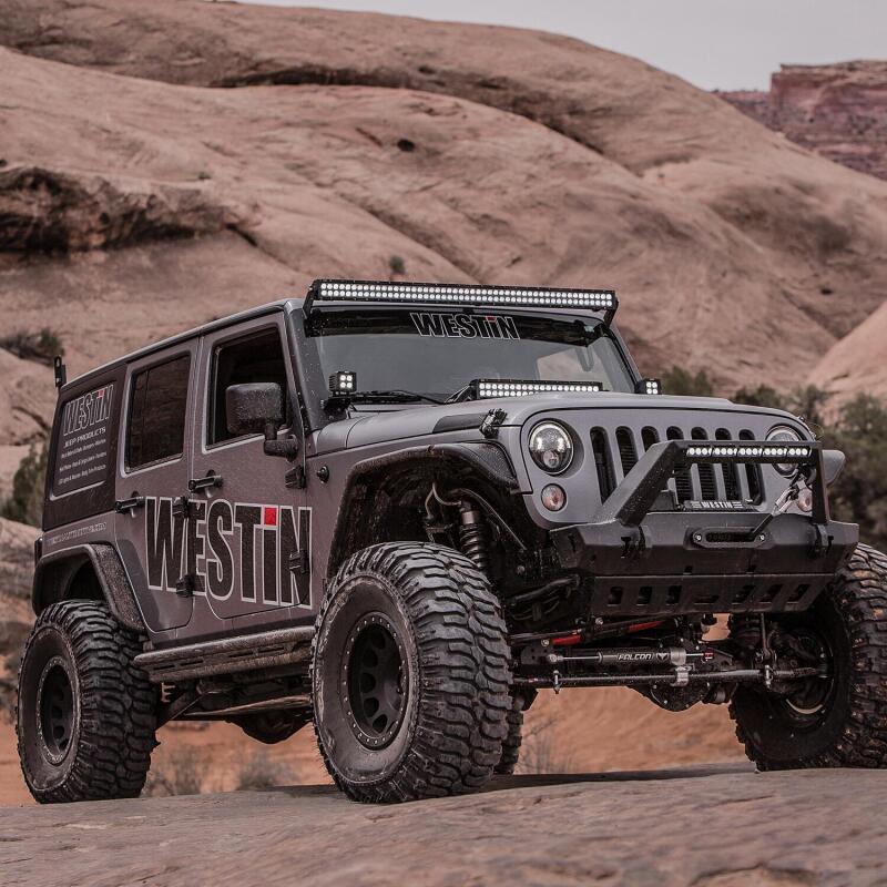 Westin Snyper Rear Tube Fenders, fits Jeep Wrangler
