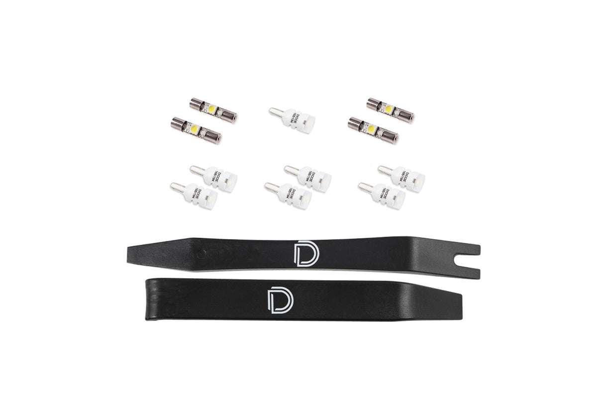 Diode Dynamics interior LED conversion kit for 2015-2022 GMC Canyon – kit contents