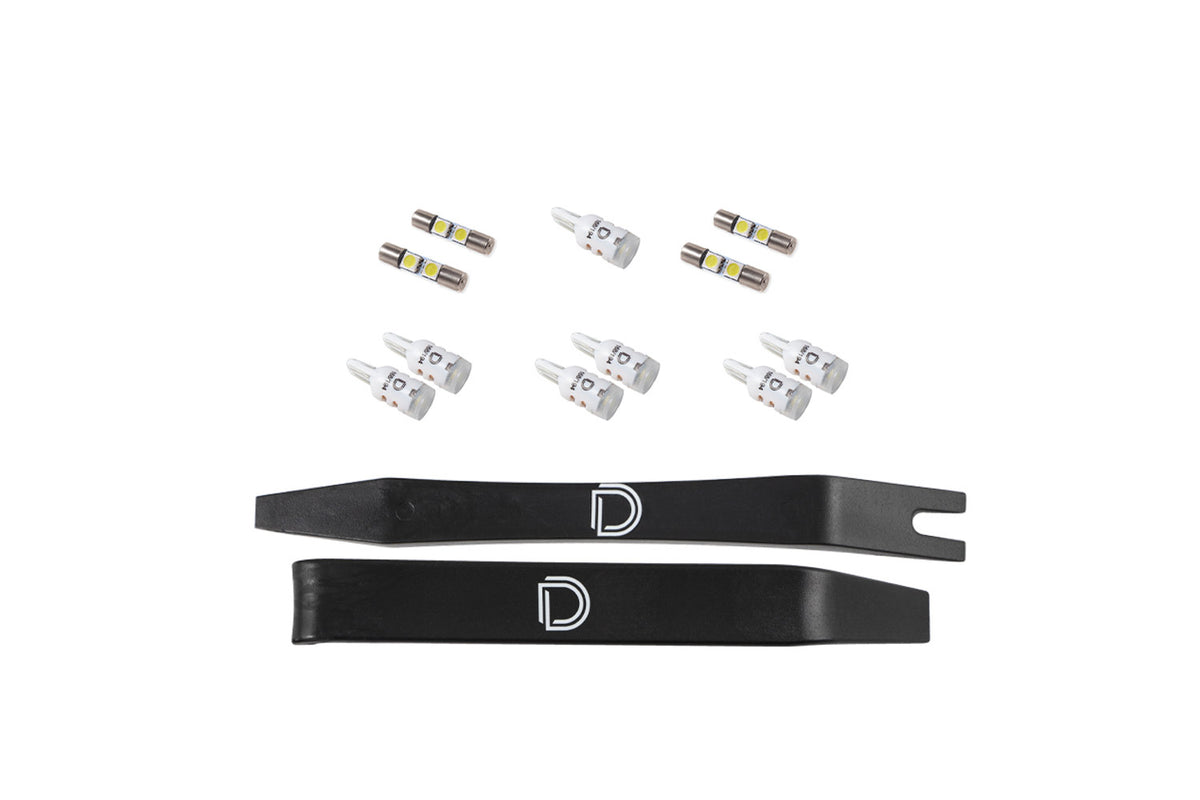 Diode Dynamics interior LED conversion kit for 2015-2022 GMC Canyon – kit contents