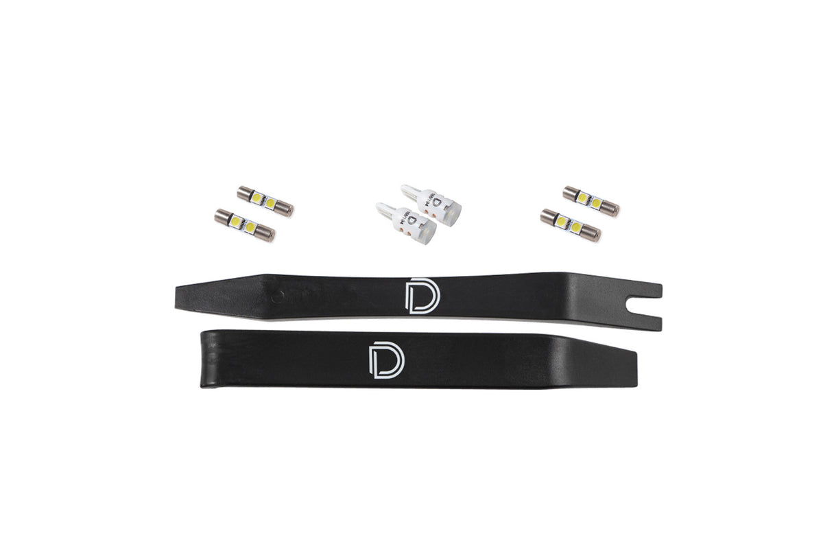 Diode Dynamics interior LED conversion kit for 2014-2018 Chevrolet Silverado – kit contents