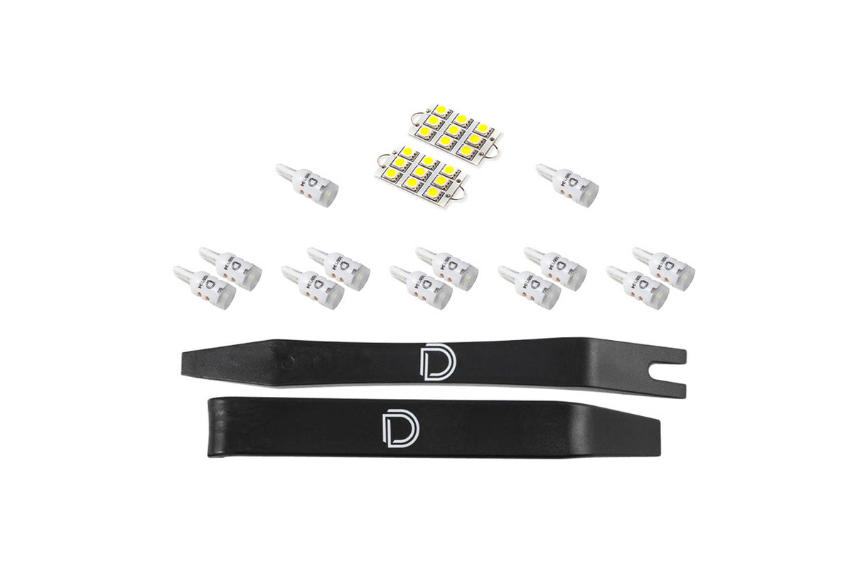 Diode Dynamics interior LED conversion kit for 1998-2006 Chevrolet Silverado – kit contents
