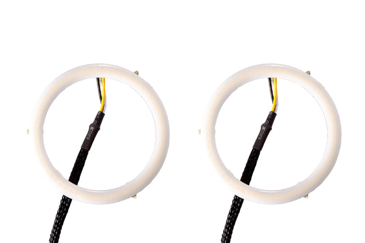 Diode Dynamics HD LED Red Halo Rings for trucks and SUVs
