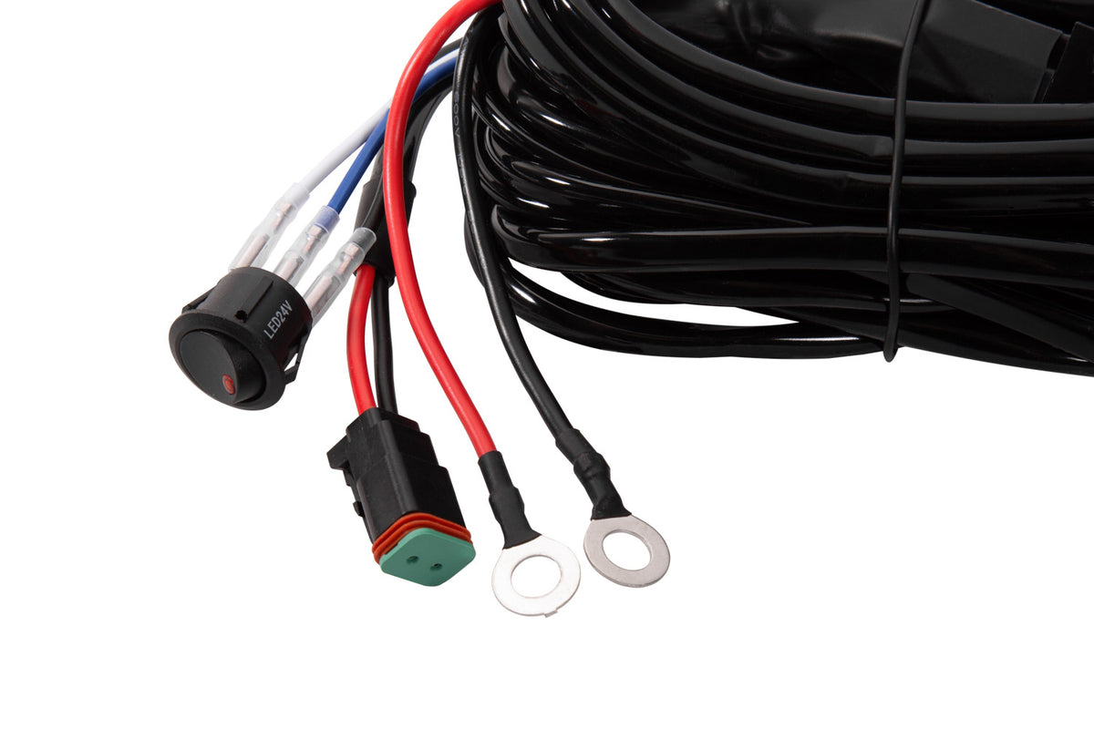 Diode Dynamics Heavy Duty Single Output Wiring Harness for trucks and SUVs