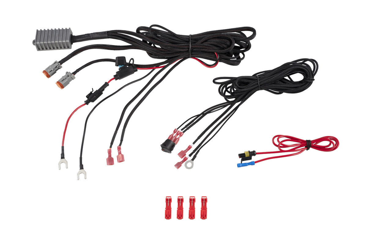 Diode Dynamics add-on DT 2-pin foglight wiring harness for trucks and SUVs