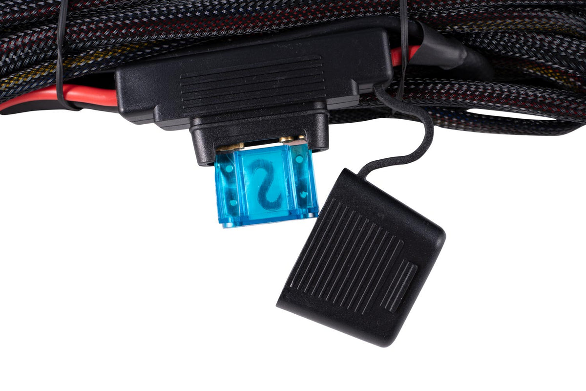 Diode Dynamics ultra heavy duty single output 4-pin harness for trucks and SUVs – detail
