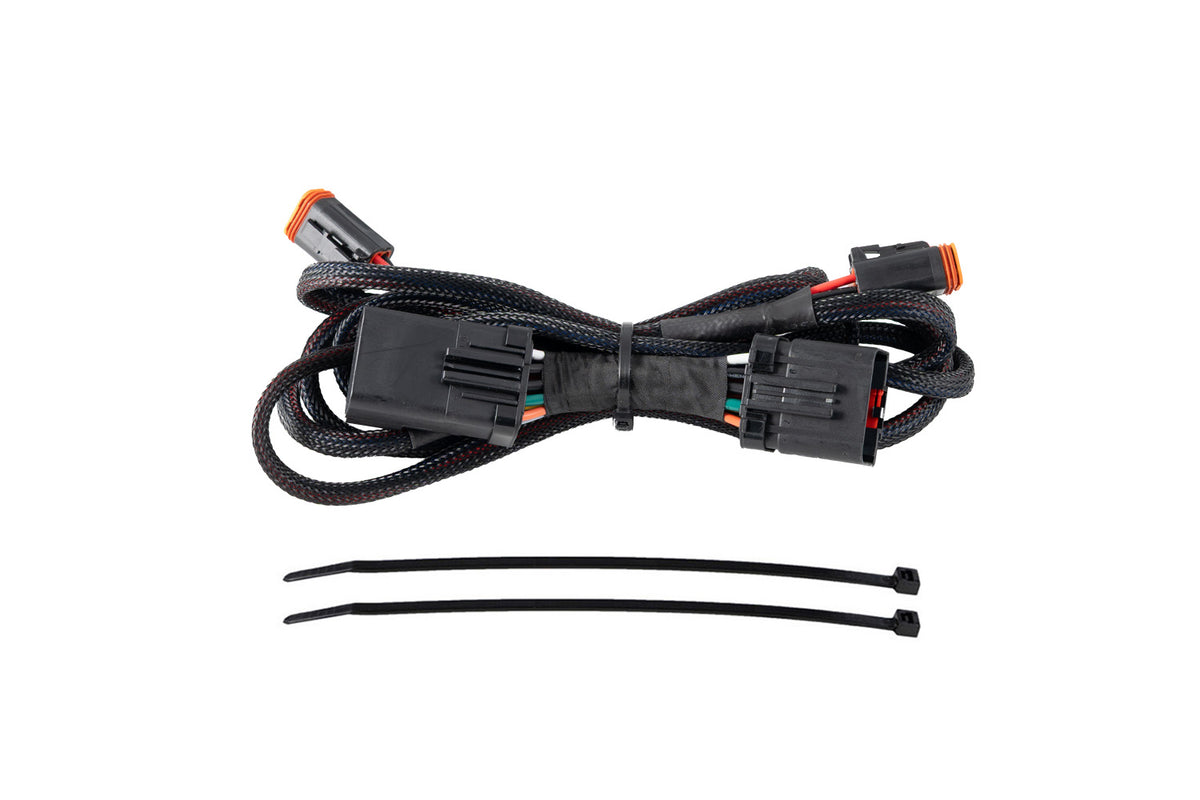Diode Dynamics 10-pin dual-output trailer wiring harness for trucks and SUVs
