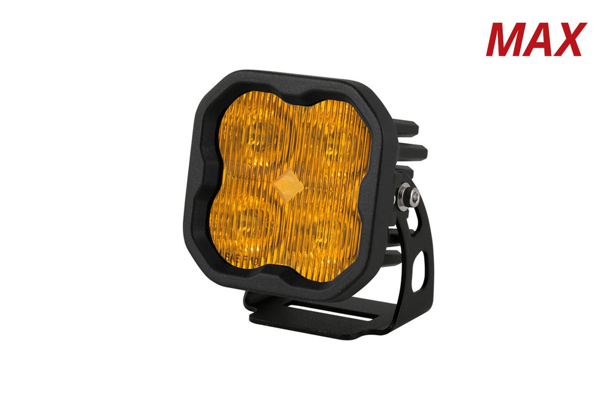 Diode Dynamics SS3 Yellow Max LED Pod (Single) for trucks and SUVs