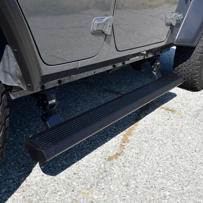 Westin Pro-e Electric Running Boards, Unlimited 4-Door, fits Jeep Wrangler