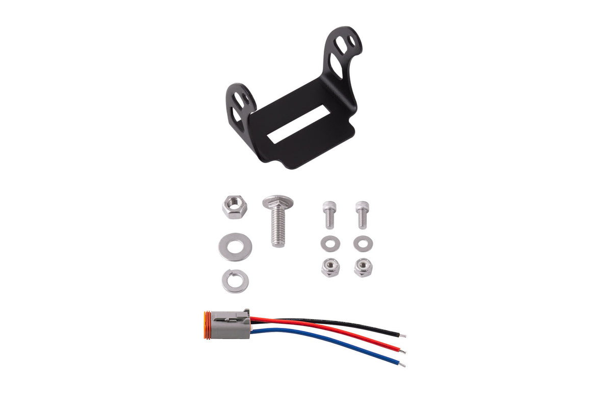 Diode Dynamics SS3 Universal Bracket Kit for trucks and SUVs – kit contents