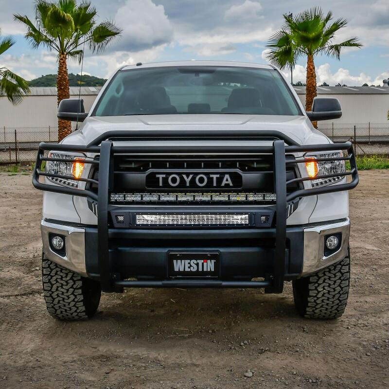 Westin Sportsman X Grille Guard, Textured Black, fits Toyota Tundra