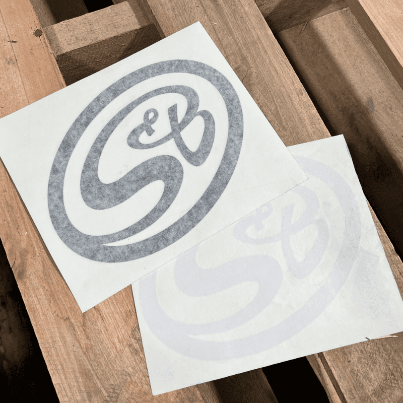 S&B Logo Premium 3M Decal (6" x 7")