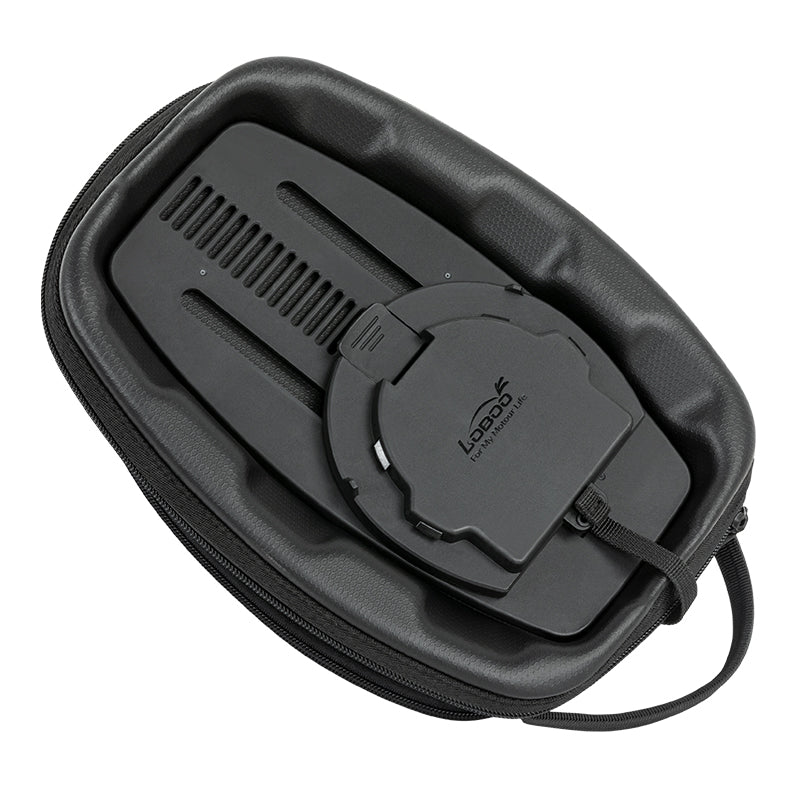 LOBOO Magnetic Motorcycle Tank Bag(4.5-6.5L) – Expandable, Quick Release, Universal Fit
