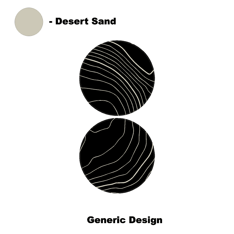 Topo Cup Holder Inserts (Printed Series + Acrylic) - 2021+ Bronco