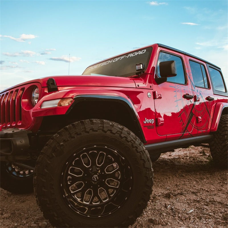 RIGID A-Pillar Light Mount Kit, fits Jeep Wrangler