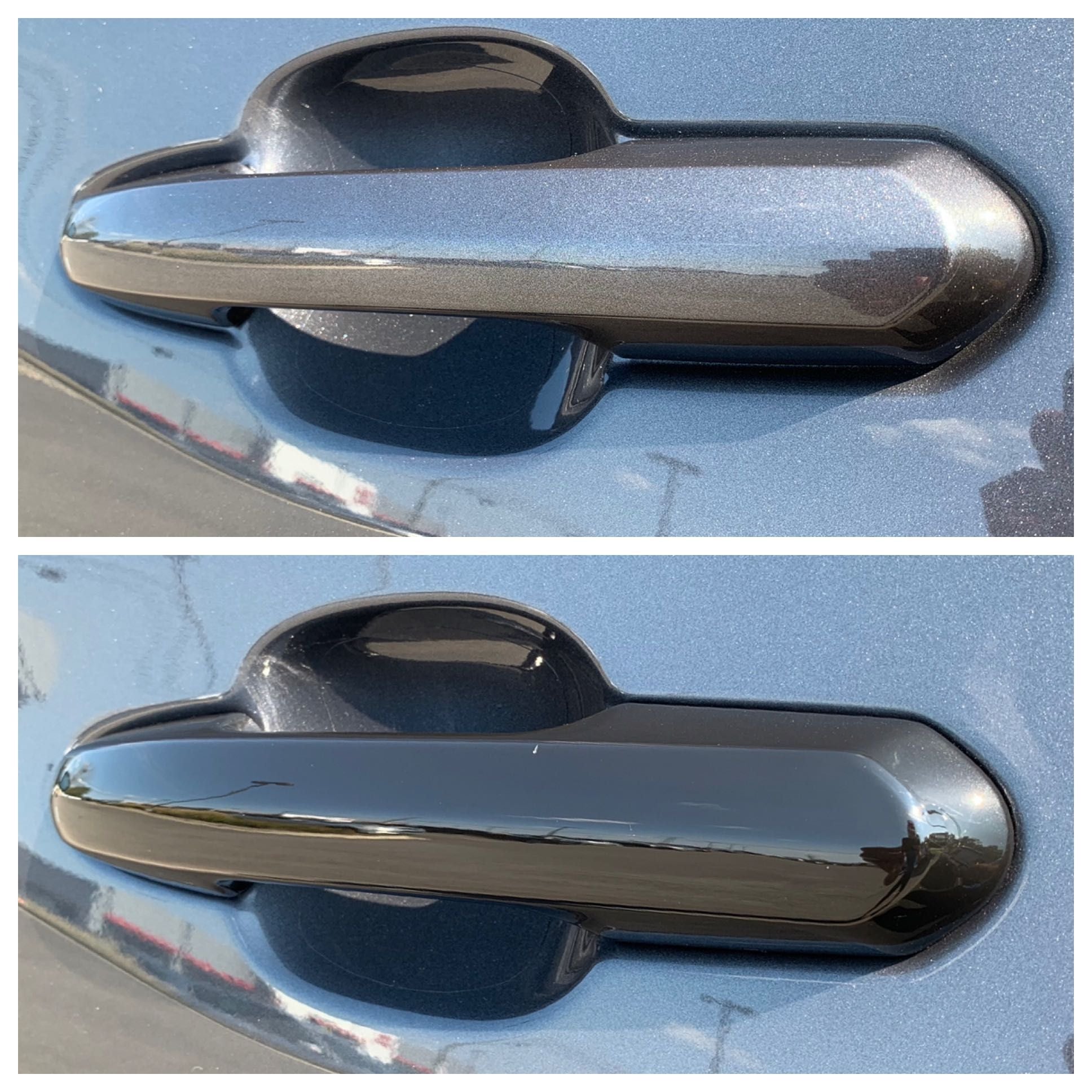 2019-2022 Toyota RAV4 Works over Keyless Sensors 4 PCS Gloss Black Snap-on W/Tape Door Handle Cover