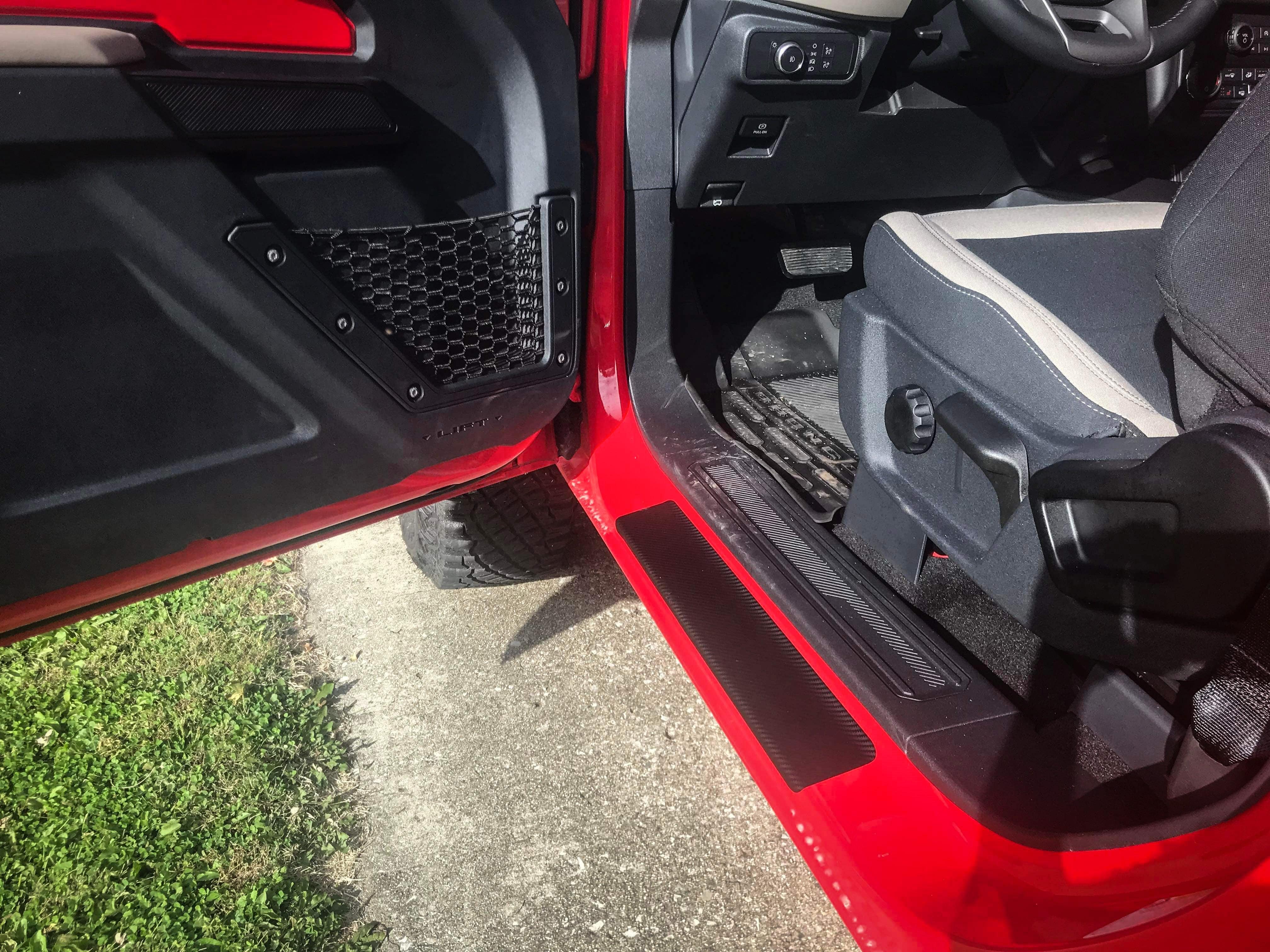 Door Sill Protectors - 2021+ Bronco 2 Door