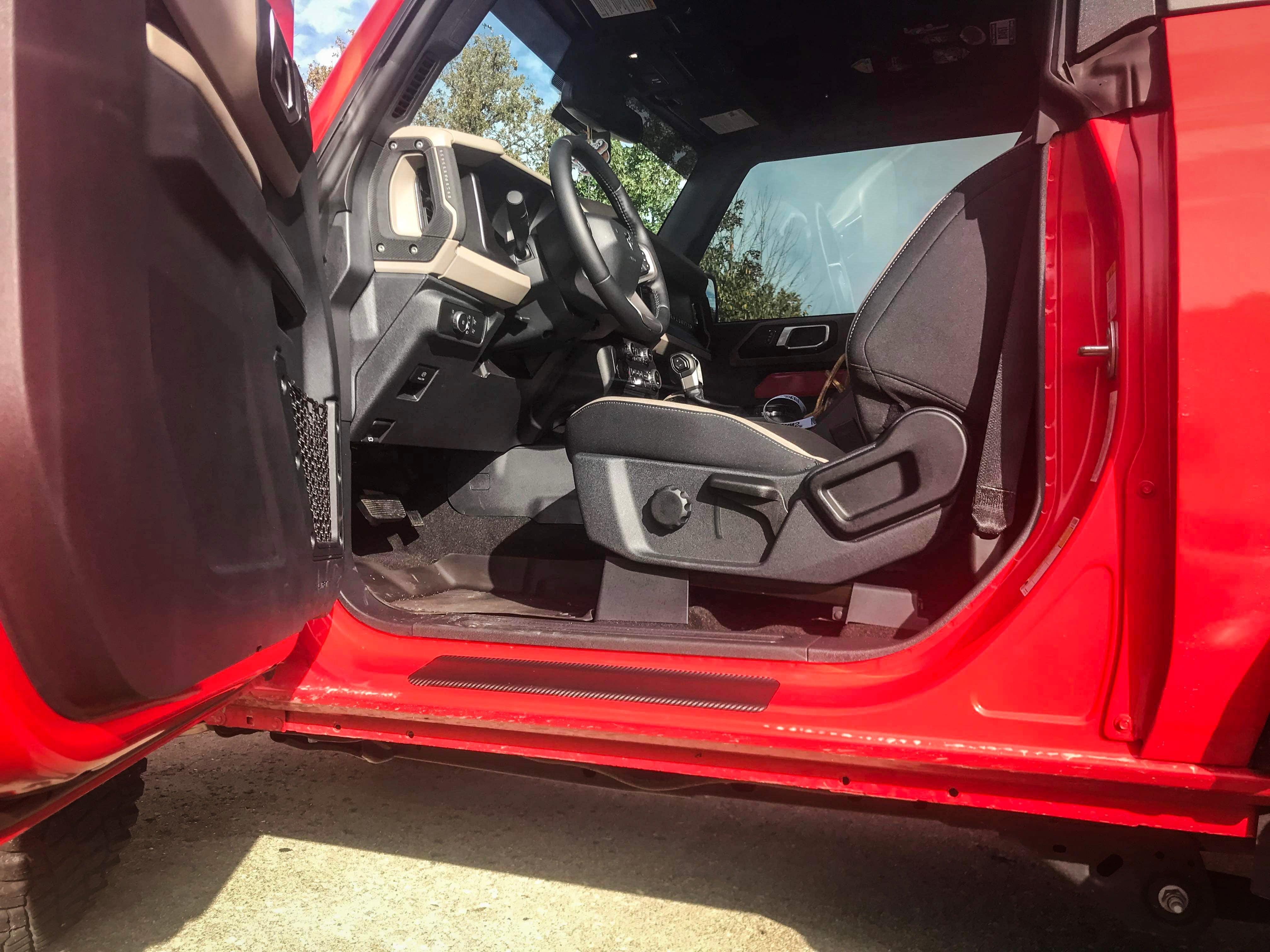 Door Sill Protectors - 2021+ Bronco 2 Door