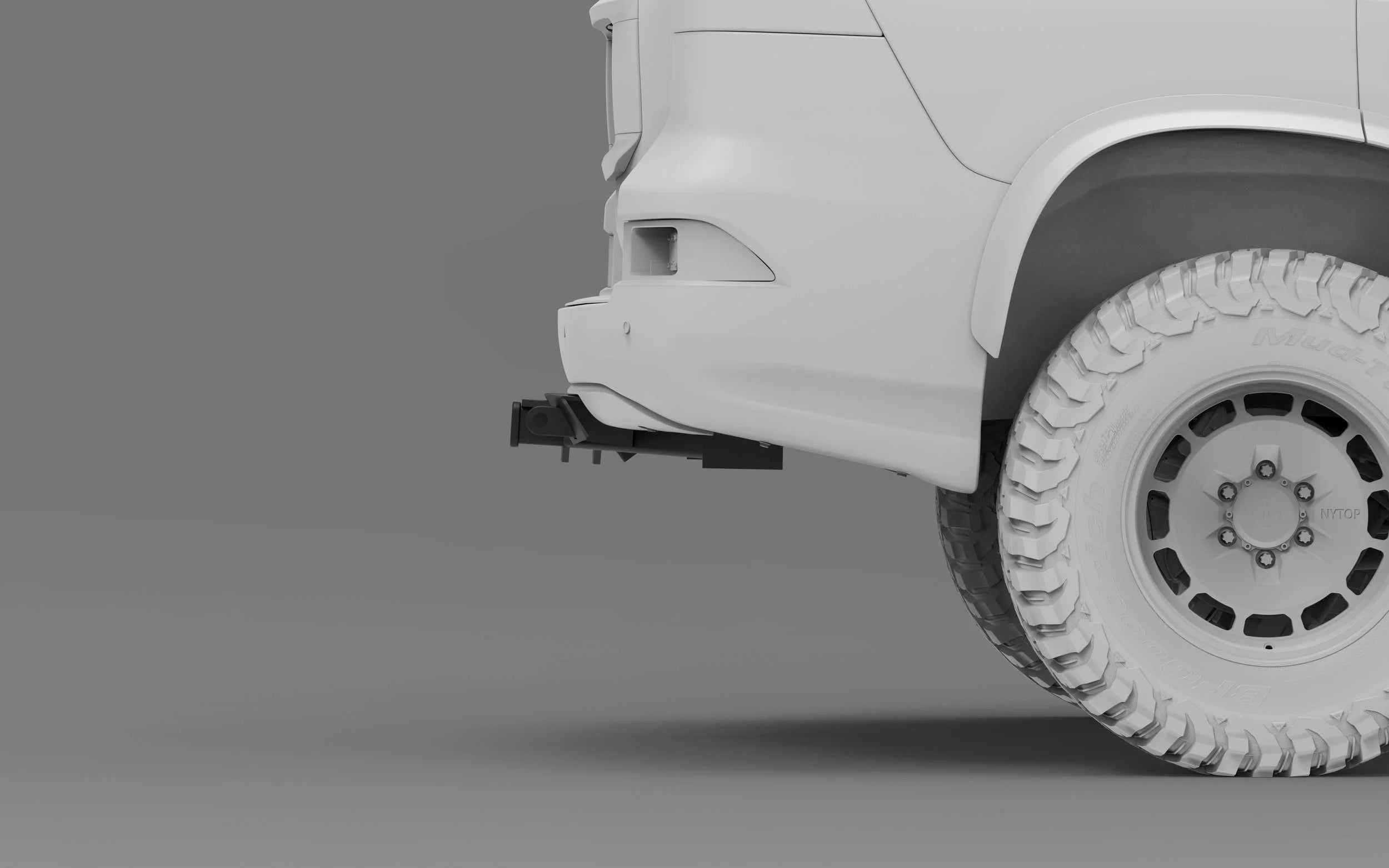 2014-2023 Lexus GX460 Rear Tow Hitch Receiver Hybrid Bumper