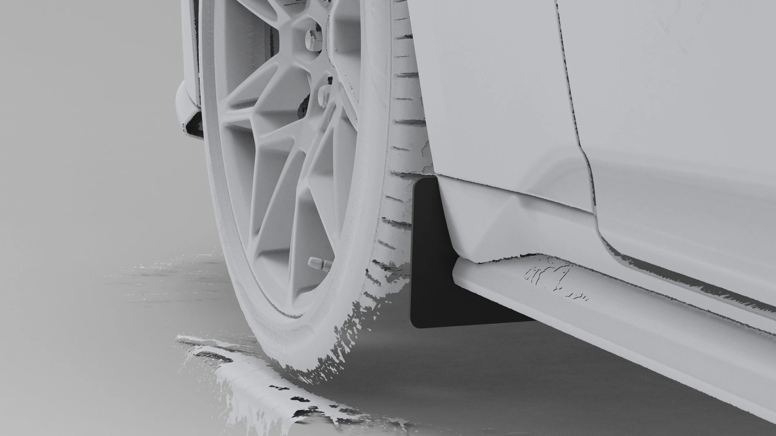 2024-Current Ford Mustang Front Splash Guard