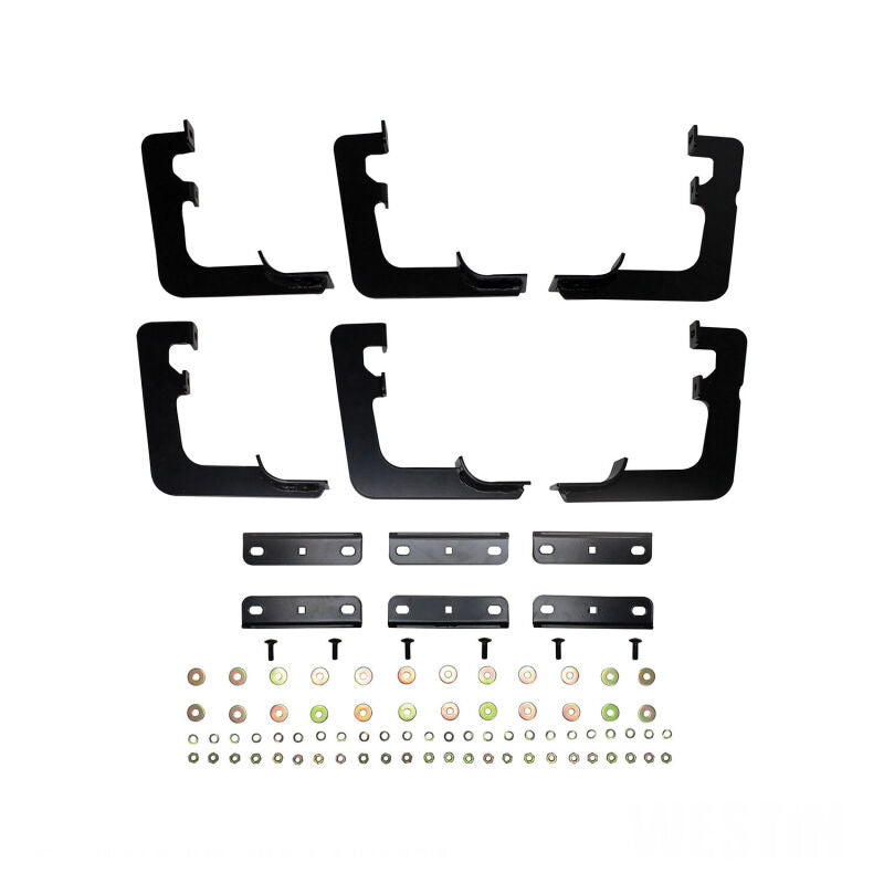 Westin Premier Oval Nerf Step Bar Mount Kit, Quad/Crew Cab, fits Ram 1500