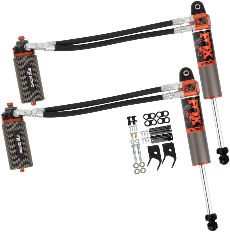 FOX 3.0 Factory Race Internal Bypass Front Reservoir Shocks (2-3 in. Lift), fits Jeep Wrangler