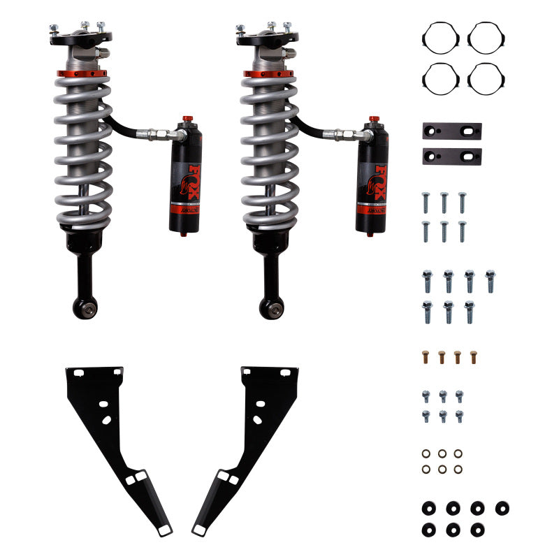 FOX 2.5 Factory Race Internal Bypass Front Shock Kit (2-3 in. Lift), fits Toyota Tacoma