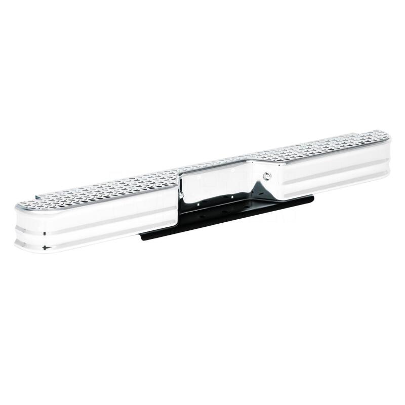Westin Fey Diamondstep Universal Bumper, Chrome, fits Ford Ranger