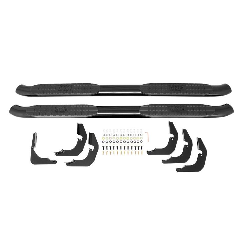 Westin PRO TRAXX 4 Oval Nerf Step Bars, Regular Cab, fits Chevy Silverado HD 2500/3500