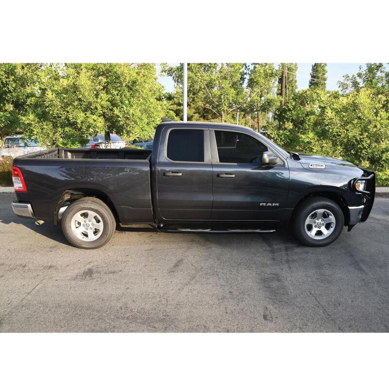 Westin E-Series 3 Nerf Step Bars, Crew Cab, Black, fits Ram 1500