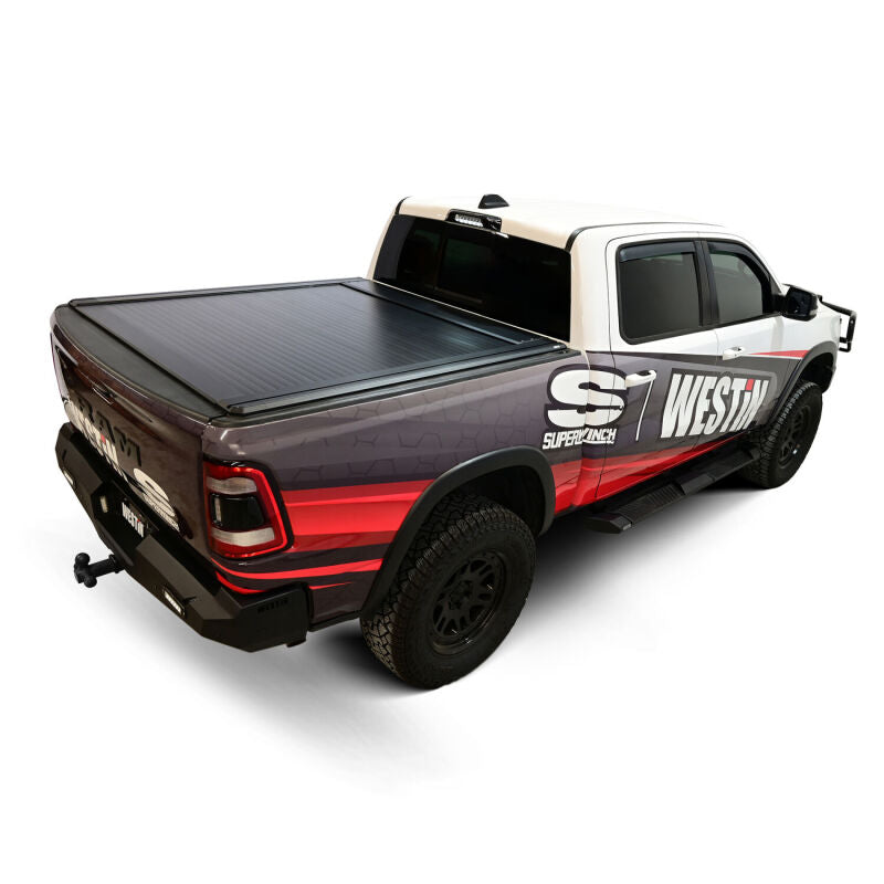 Westin Manual Retractable Tonneau Cover, 5 ft. 7 in. Bed, Excludes RamBox, fits Ram 1500