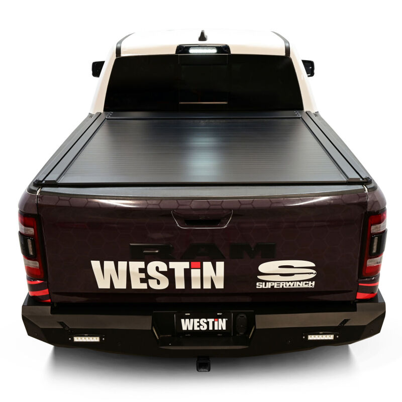 Westin Manual Retractable Tonneau Cover, 5 ft. 7 in. Bed, Excludes RamBox, fits Ram 1500