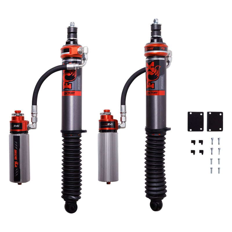 FOX 3.0 Factory Race Series Rear Internal Bypass Shock Pair, DSC EVO (0-1 in. Lift), fits Toyota Tacoma