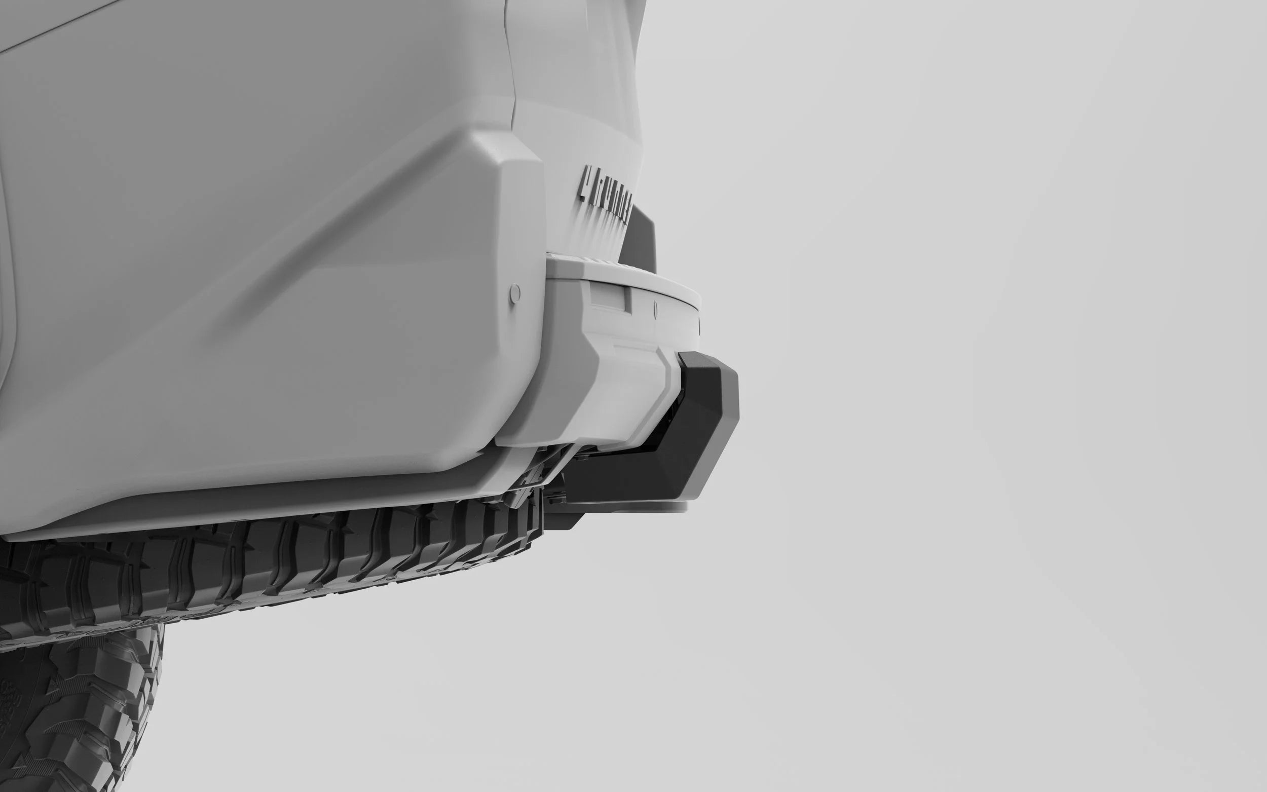 2025-Current Toyota 4Runner Rear Hitch Skid Cover