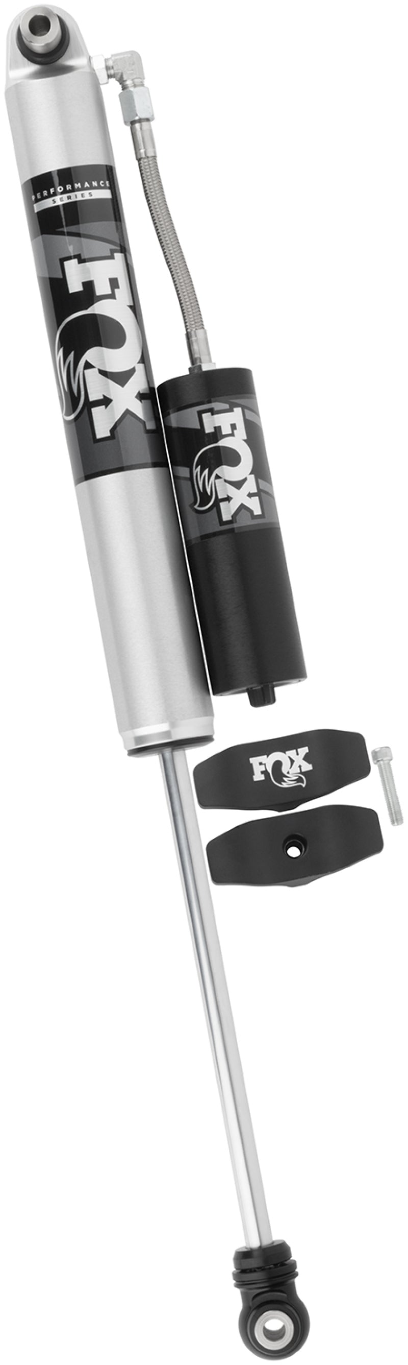 FOX 2.0 Performance Series Rear Reservoir Shock (2-3 in. Lift), fits Jeep Wrangler