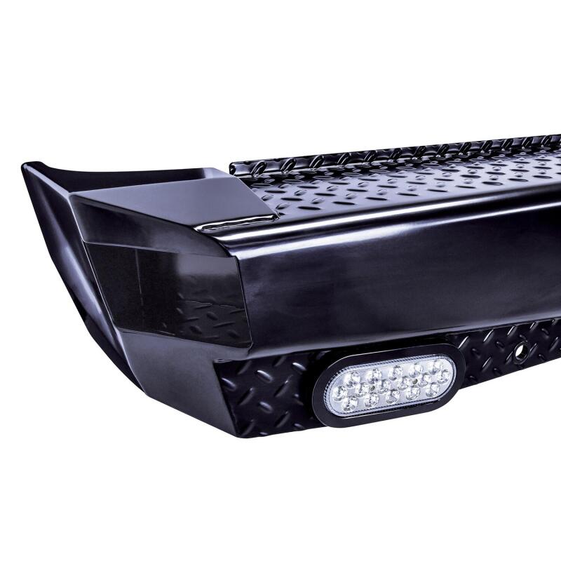 Westin HDX Bandit Rear Bumper, Black, fits Chevy Silverado 1500