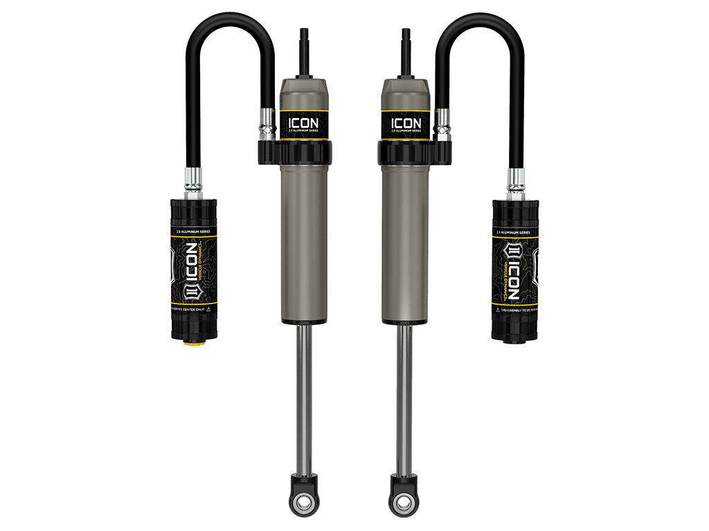 ICON 2014-2026 Ram 2500/2013-2026 Ram 3500, 2.5” Lift, Front, 2.5 VS Remote Reservoir Shocks, Pair