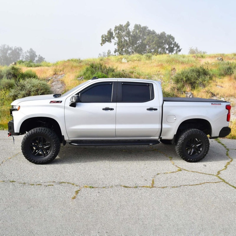 Westin Outlaw Nerf Step Bars, Crew Cab, fits Chevy Silverado 1500