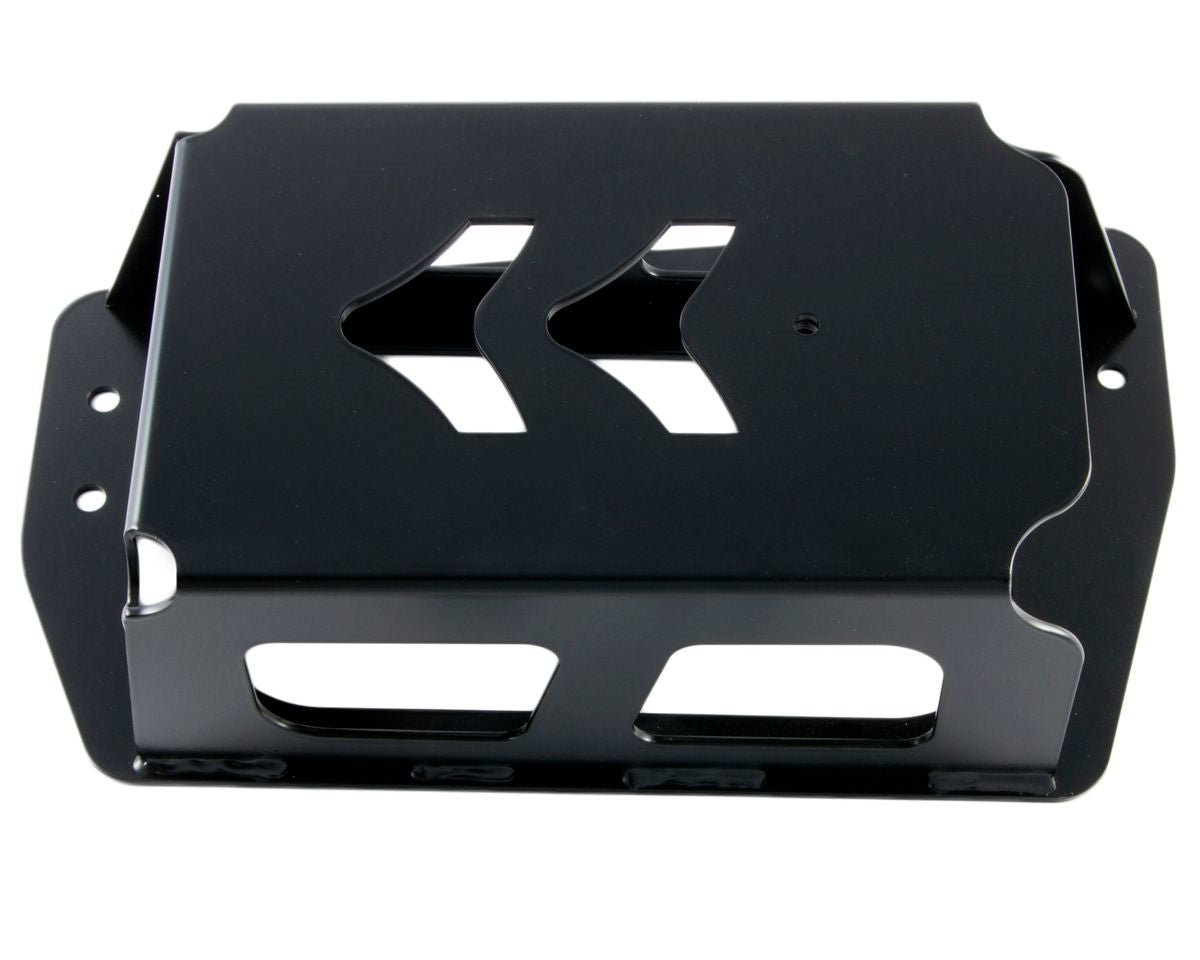 Black steel EVAP skid plate for Jeep Wrangler JK 2012-2018, protective vehicle accessory