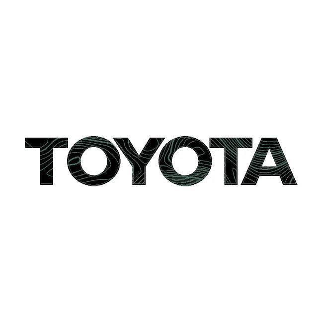 TOYOTA Topographic Rear Liftgate Emblem Inlays - 2025+ 4Runner