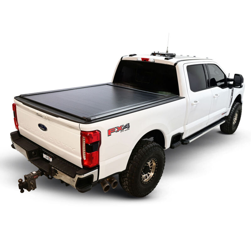 Westin Manual Retractable Tonneau Cover, 6 ft. 10 in. Bed, fits Ford F-250/F-350 Super Duty