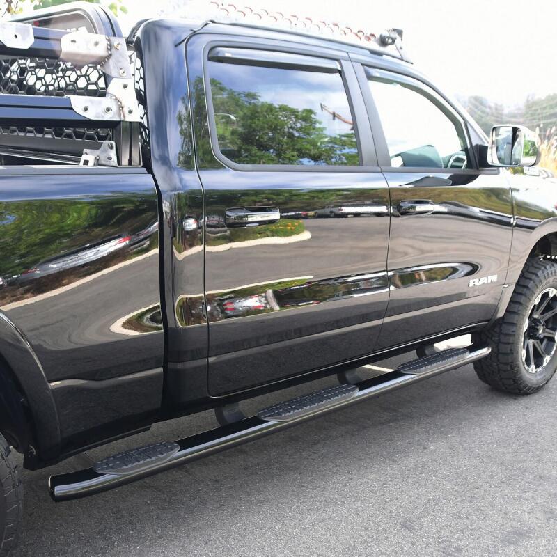 Westin PRO TRAXX 5 Oval Wheel-to-Wheel Nerf Step Bars, Crew Cab, 5 ft. 7 in. Bed, fits Ram 1500