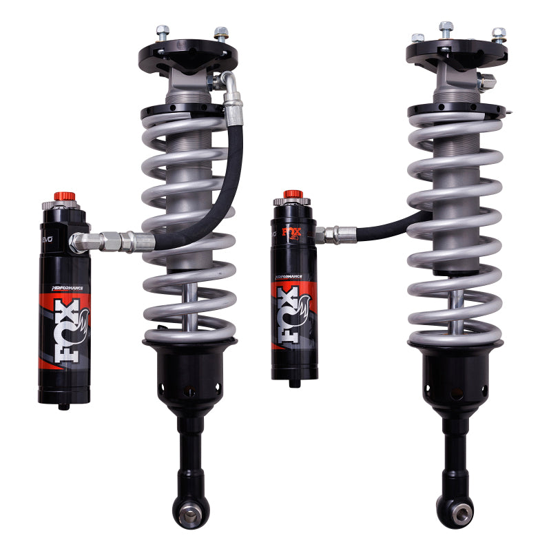 FOX 2.5 Performance Elite Front Reservoir Coilovers, DSC EVO (1-3 in. Lift), fits Toyota Tacoma