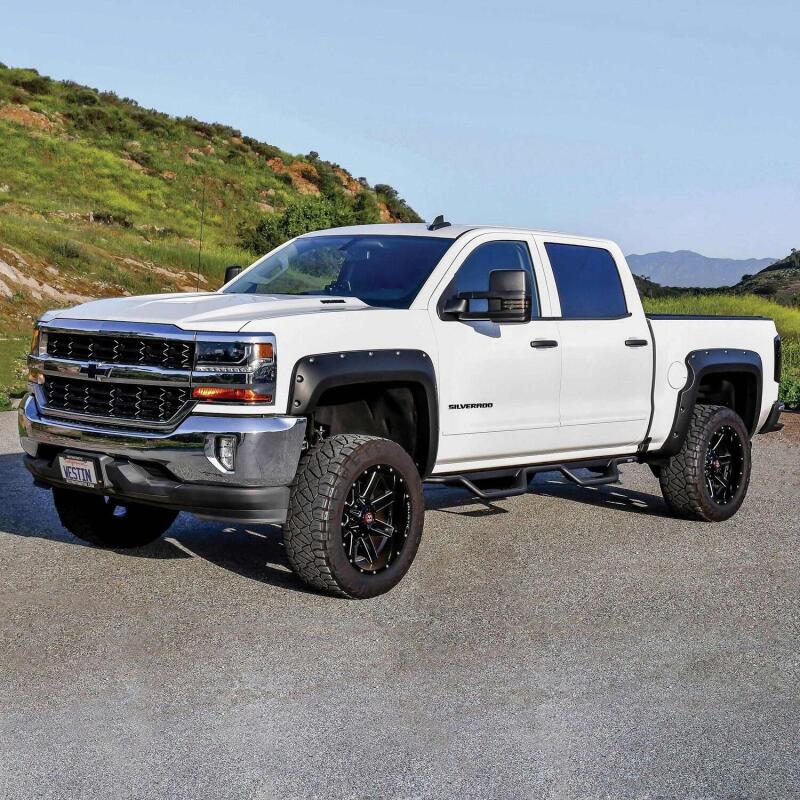 Westin Outlaw Drop Nerf Step Bars, Crew Cab (Excludes Diesel), fits Chevy Silverado 1500