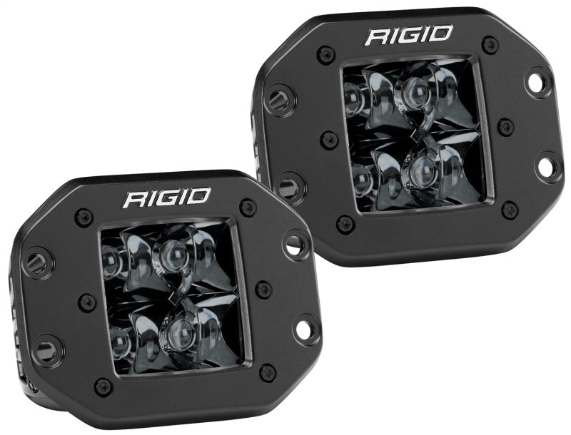 RIGID D-Series PRO Midnight Edition Pod, Spot, Flush Mount